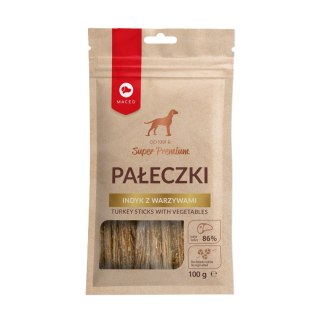 Sticksy Premium z Indykiem i Warzywami (Pałeczki) - 100 g