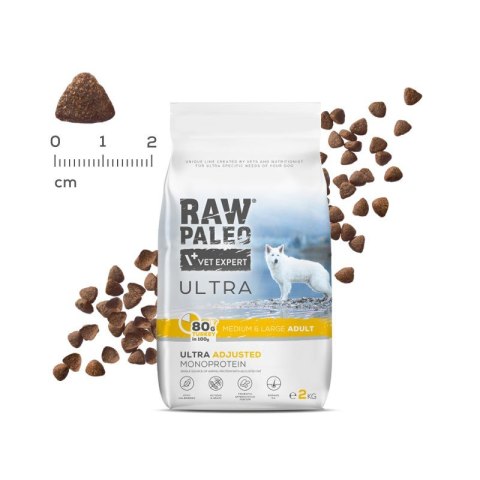 Karma z Indykiem i Warzywami (Adult Large) - 2 kg