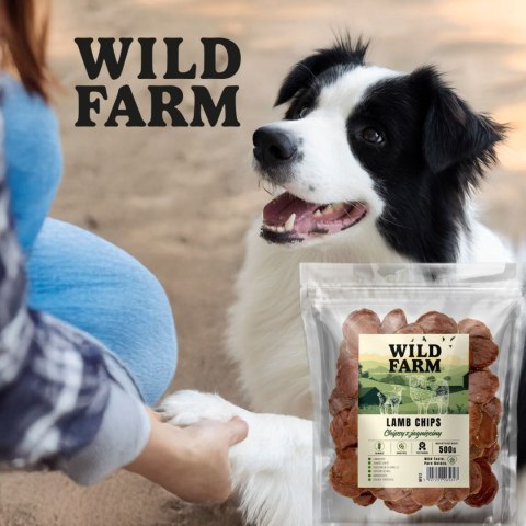 Przysmaki Funkcyjne z Jagnięciny (Wild Farm Chipsy) - 500 g