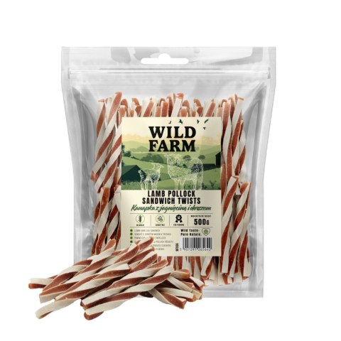 Sticksy z Jagnięciną i Dorszem (Wild Farm) - 500 g