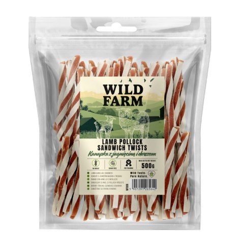 Sticksy z Jagnięciną i Dorszem (Wild Farm) - 500 g