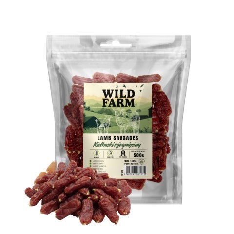 Przysmaki Funkcyjne z Jagnięciny (Wild Farm Kiełbaski) - 500 g