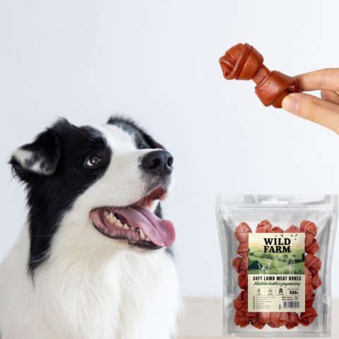 Przysmaki Funkcyjne z Jagnięciny (Wild Farm Miękkie Kostki) - 500 g