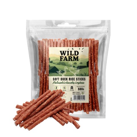 Sticksy z Kaczką i Ryżem (Wild Farm) - 500 g