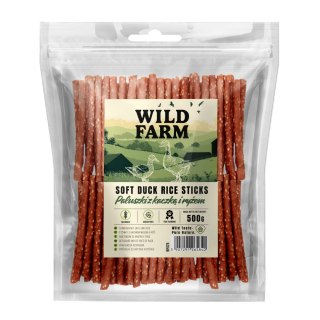 Sticksy z Kaczką i Ryżem (Wild Farm) - 500 g