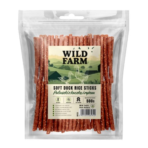 Sticksy z Kaczką i Ryżem (Wild Farm) - 500 g
