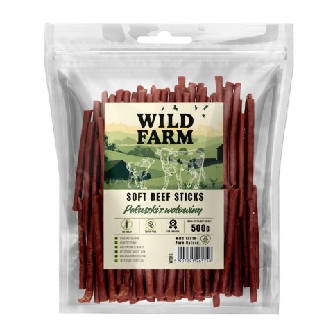 Sticksy z Wołowiny (Wild Farm) - 500 g