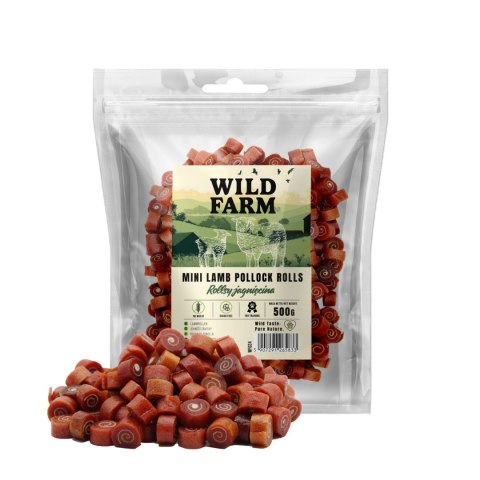 Przysmaki Funkcyjne z Jagnięciny i Dorsza (Wild Farm Rollsy) - 500 g