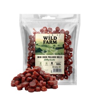 Przysmaki Funkcyjne z Kaczki i Dorsza (Wild Farm Rollsy) - 500 g