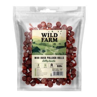 Przysmaki Funkcyjne z Kaczki i Dorsza (Wild Farm Rollsy) - 500 g