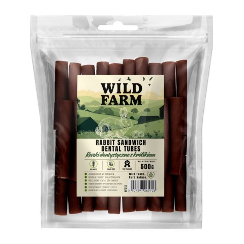 Sticksy Stomatologiczne z Królikiem (Wild Farm) - 500 g