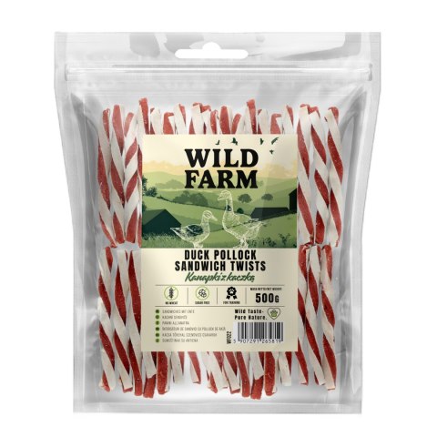 Sticksy z Kaczką i Dorszem (Wild Farm) - 500 g