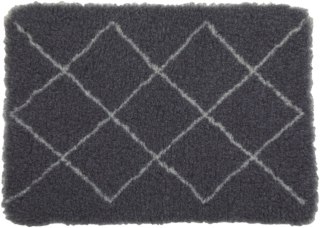Posłanie Izolujące Dry Bed Z Wzorem - Grafitowe - 73 x 50 cm