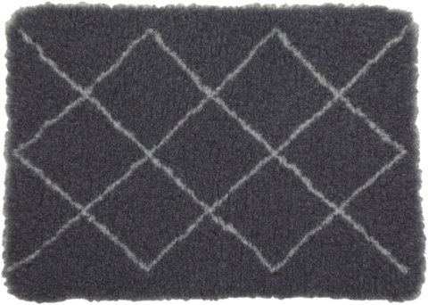 Posłanie Izolujące Dry Bed Z Wzorem - Grafitowe - 73 x 50 cm