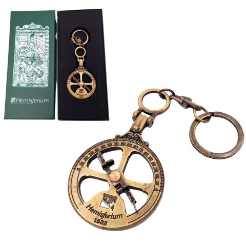 Brelok Marynistyczny – Reprodukcja Astrolabium Morskiego z XVI Wieku – Średnica 45 mm
