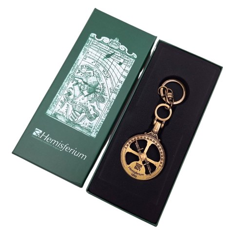 Brelok Marynistyczny – Reprodukcja Astrolabium Morskiego z XVI Wieku – Średnica 45 mm