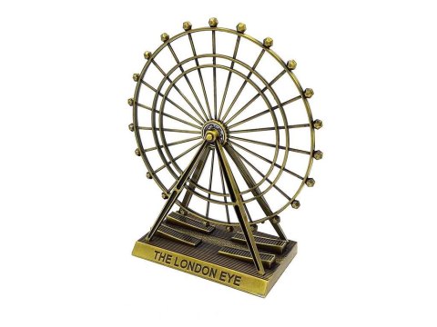 Metalowa Dekoracja Przestrzenna – Diabelski Młyn – 23 cm