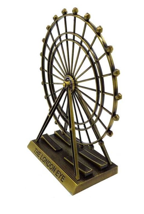 Metalowa Dekoracja Przestrzenna – Diabelski Młyn – 23 cm