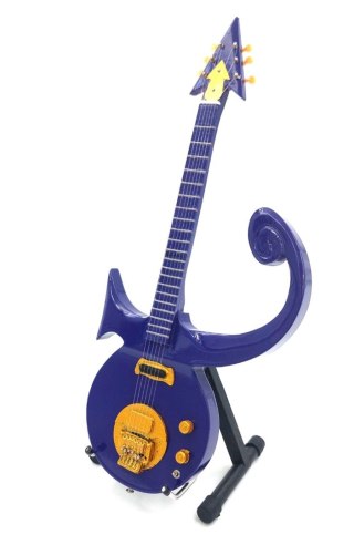 Miniaturowa Gitara z Drewna Mahoniowego – Motyw Funk & Soul – Skala 1:4