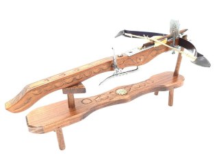 Kusza Historyczna na Podstawie – Motyw Inżynieryjny Przełom – 33 cm