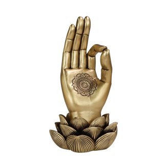 Rzeźba Dekoracyjna Mudra OM – Symbol Harmonii – 21,3 cm