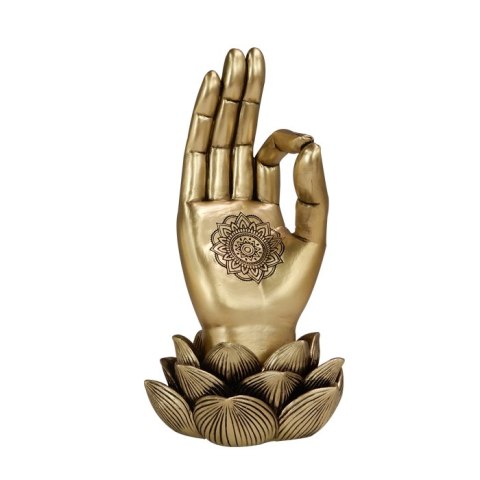 Rzeźba Dekoracyjna Mudra OM – Symbol Harmonii – 21,3 cm