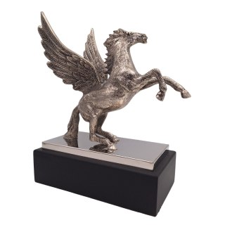 Rzeźba Pegaza na Podstawie – Mitologiczna Elegancja – 36 cm