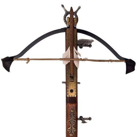 Kusza z Bełtem – Motyw Bezwzględna Precyzja – 38 x 20 cm