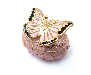 Szkatułka Motyl – Styl Glamour – 6,5 cm