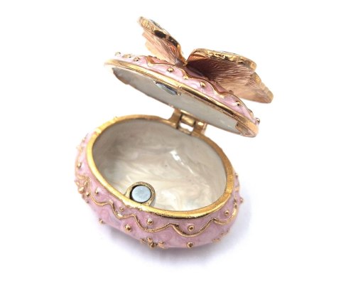 Szkatułka Motyl – Styl Glamour – 6,5 cm