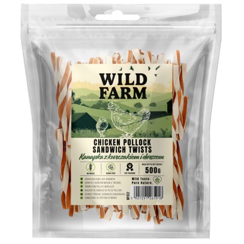 Sticksy z Kurczakiem i Dorszem (Wild Farm) - 500 g