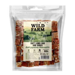 Przysmaki Funkcyjne z Jagnięciny i Dorsza (Wild Farm Kostki) - 500 g