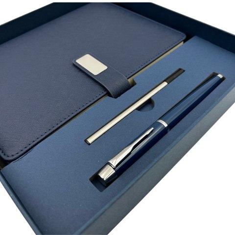 Zestaw Prezentowy - Notes A5 z Długopisem - 23x23 cm