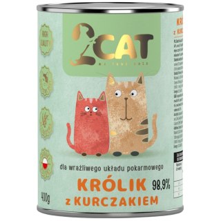 Danie z Królika i Kurczaka (Bez Zbóż) – 400 g