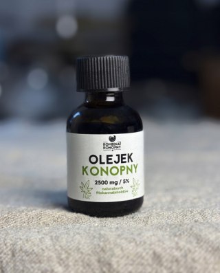 Olejek Konopny do Suplementacji – Fitozwiązki Roślinne - 12 ml