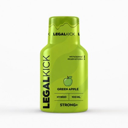 Orzeźwiający Shot Konopny STRONG+ do Wsparcia Aktywności - 100 ml