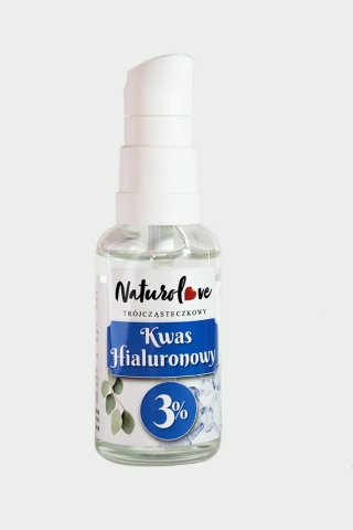 Trójcząsteczkowy Kwas Hialuronowy 3% - Serum aktywujące - 30 ml