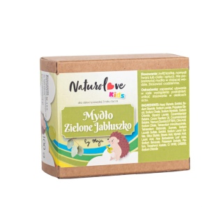 Ręcznie Robione Mydło – Zielone Jabłuszko – 100g