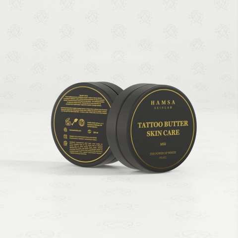 Masło na tatuaż "Wiosna" TATTOO BUTTER SKIN CARE MLIK 100% Vege - 100 ml