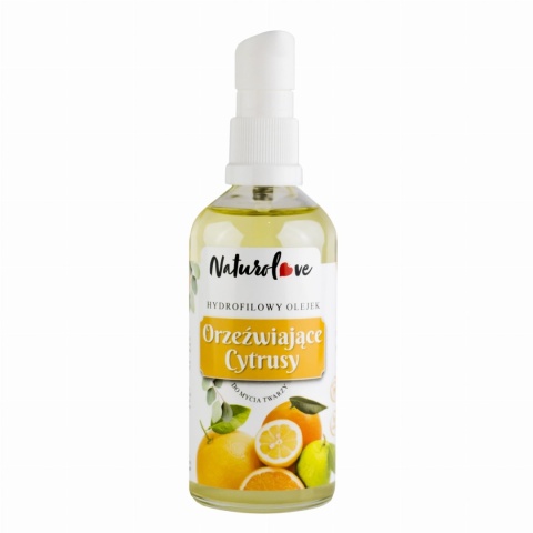 Hydrofilowy Olejek Cytrusowy - Skuteczny Demakijaż - 100 ml