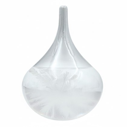 Barometr Burzowy Fitzroya (Szklany) – Kształt Kropli – 11 cm