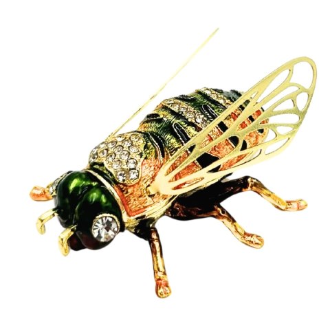 Szkatułka z Kryształami – Pszczoła – 7,5 cm
