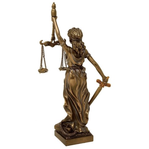 Rzeźba Dekoracyjna Temida – Bogini Sprawiedliwości – 20 cm