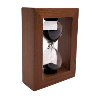 Klepsydra w Ramie z Drewna Wiązu – 3 Minuty – 10,5 cm