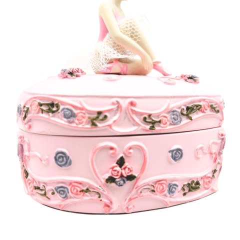 Szkatułka z Pozytywką "Jezioro Łabędzie" – Motyw Baletnicy – Szer. 12,5 cm