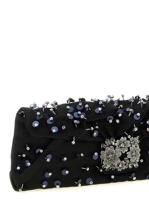 Kopertówka ROGER VIVIER - Efflorescence - Czarna