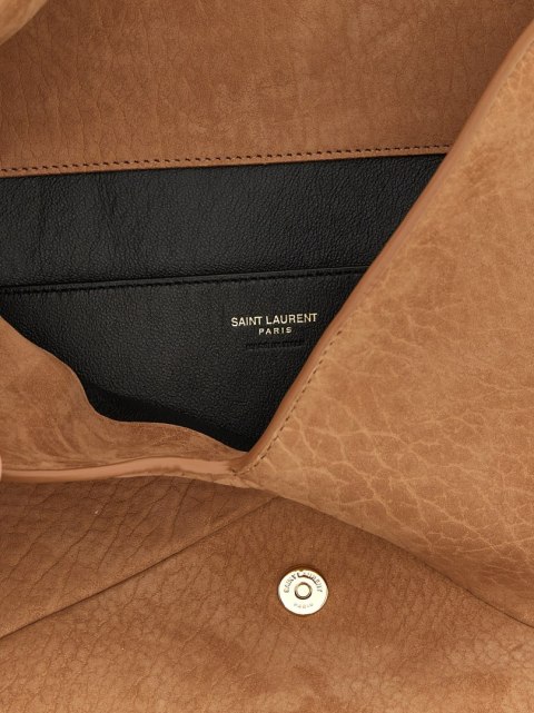 Kopertówka SAINT LAURENT - Envelope Maxi - Brązowa