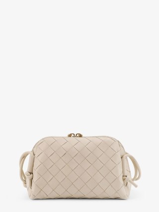 Torebka BOTTEGA VENETA Concert Pouch - Biała - 17 x 10 cm