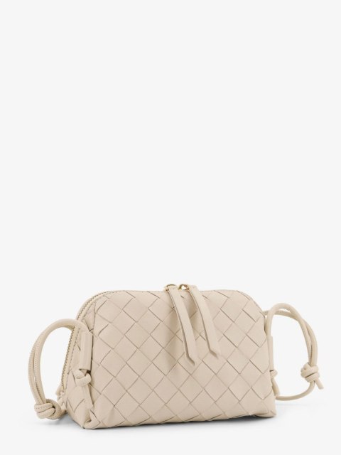 Torebka BOTTEGA VENETA Concert Pouch - Biała - 17 x 10 cm