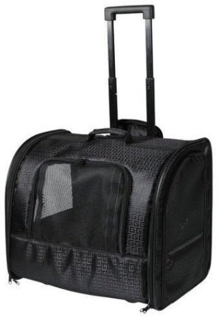 Torba Na Kółkach Transporter - Czarna - 45 x 41 cm